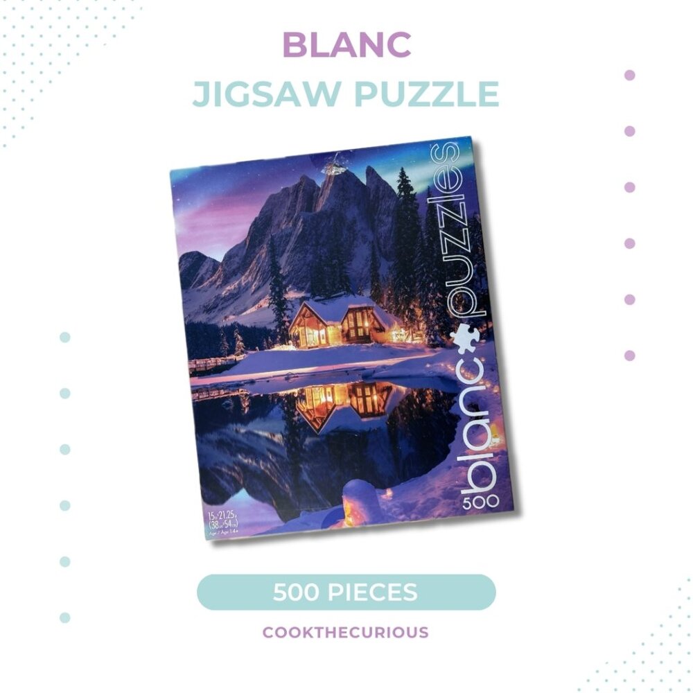Buffalo Games Blanc - Northern Lights - 500 Piece Jigsaw Puzzle